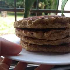 Una foto de Hotcakes de banana y avena