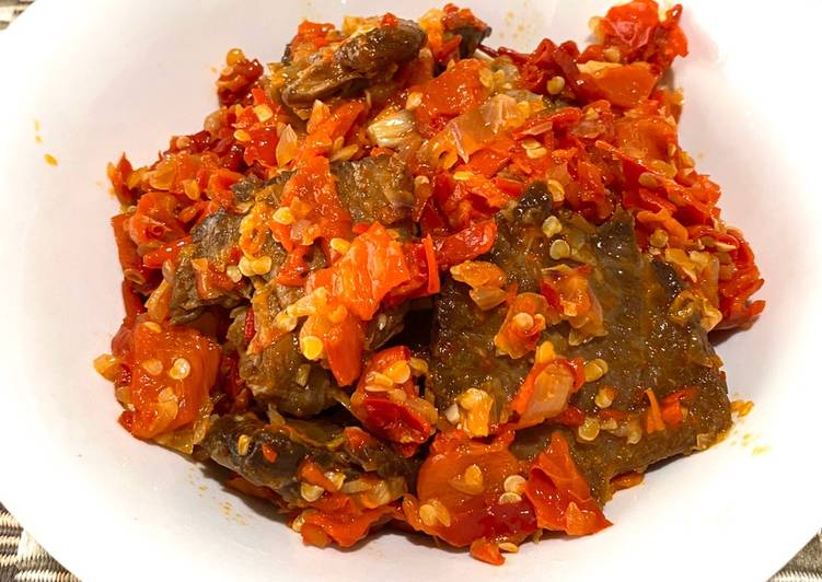 Daging Balado Basah