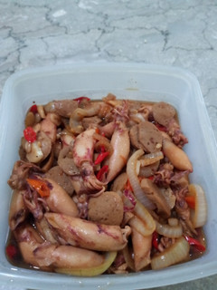 Foto resep Tumis asin cumi