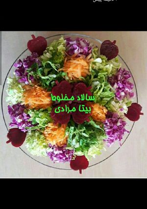 عکسی از دستور سالاد فصل