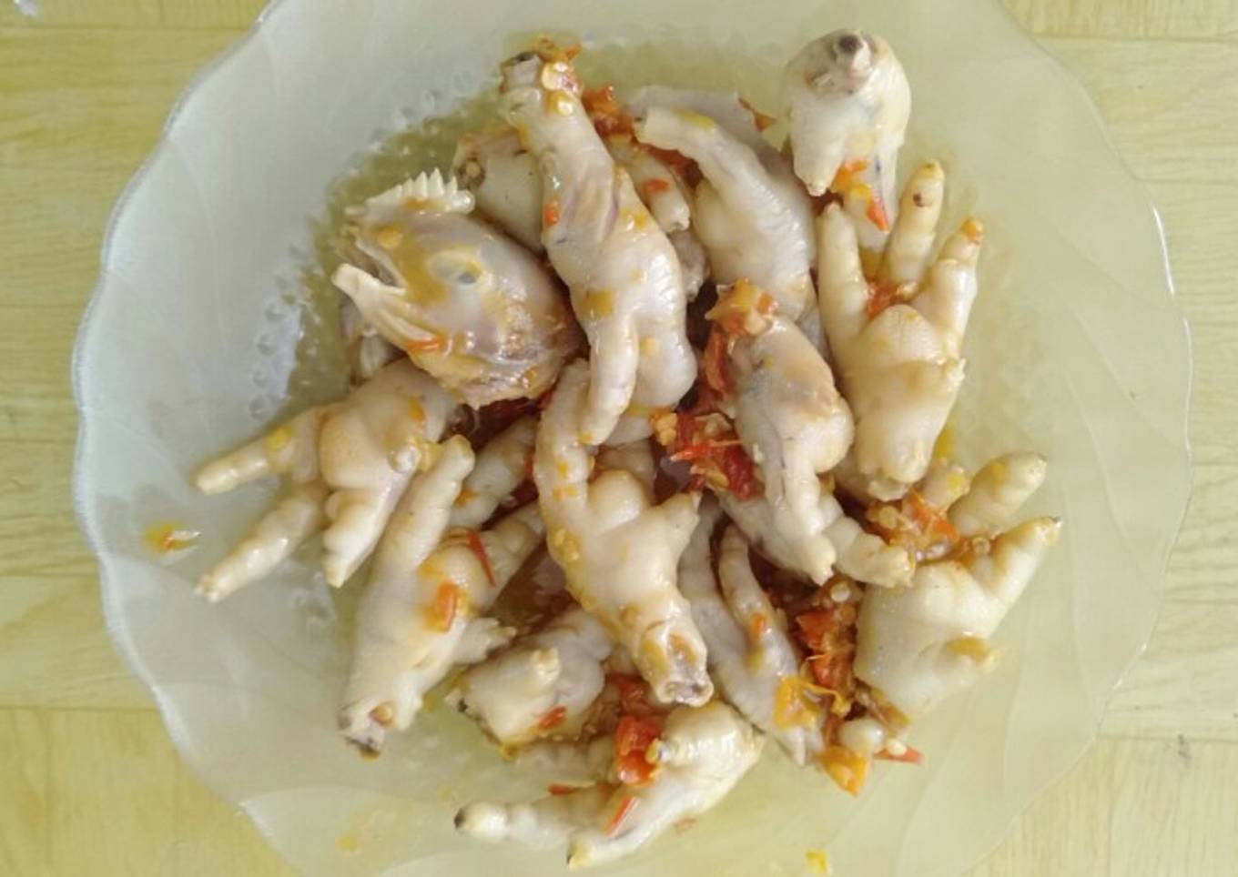 Ceker Sambal Balado