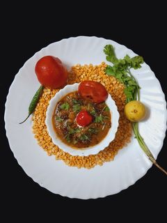चने की स्पाइसी चटपटी दाल (chane ki spicy chatpati dal recipe in Hindi) रेसिपी मुख्य फोटो