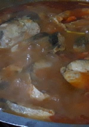 Foto resep Guring asam ikan teteh kaur bengkulu