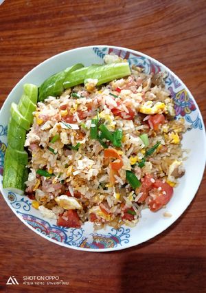 รูปของ ข้าวผัดแหนม