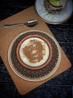 صورة لوصفة حلاوة الأرز بالقرفة