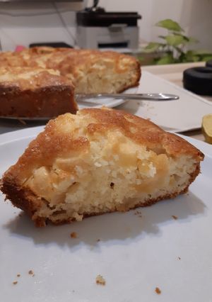 Una foto de Torta de manzana