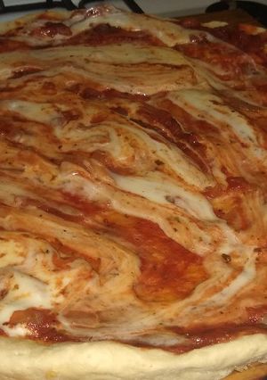 Una foto de Pizza casera