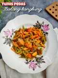 Tumis Pedas Batang Kangkung