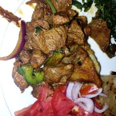 A picture of Dry fry beef.
