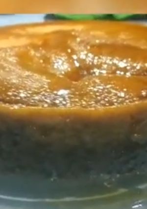 Una foto de Pastel imposible o chocoflan
