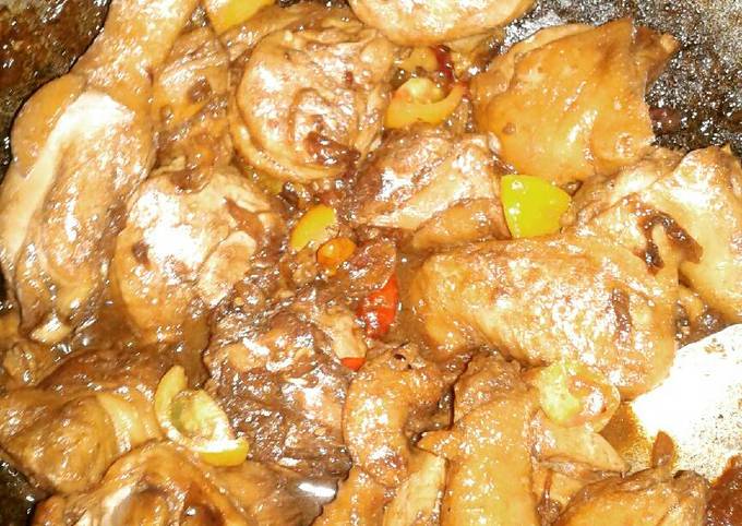 Ayam Kecap Manis Pedas ala Rainita