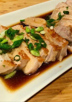 A picture of Thick Cut Pork Chops with Super Easy Bulgogi-Inspired Sauce.