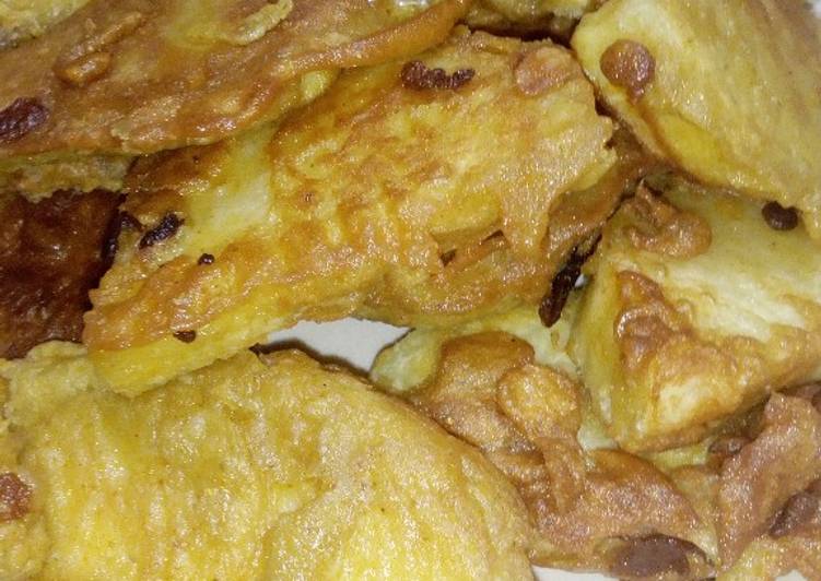 Simple Way to Prepare Quick Yam pakora