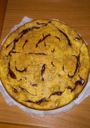 Foto di Torta-Cheescake cotta al pistacchio