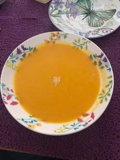 Una foto de Crema de Zapallo