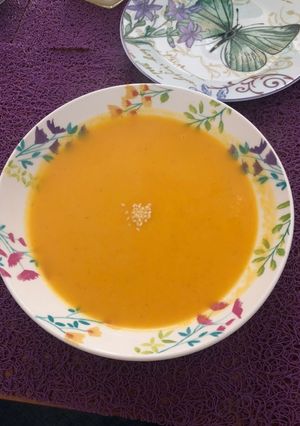 Una foto de Crema de Zapallo