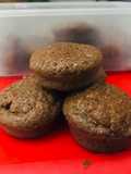 Muffins de chocolateKeto, método grez