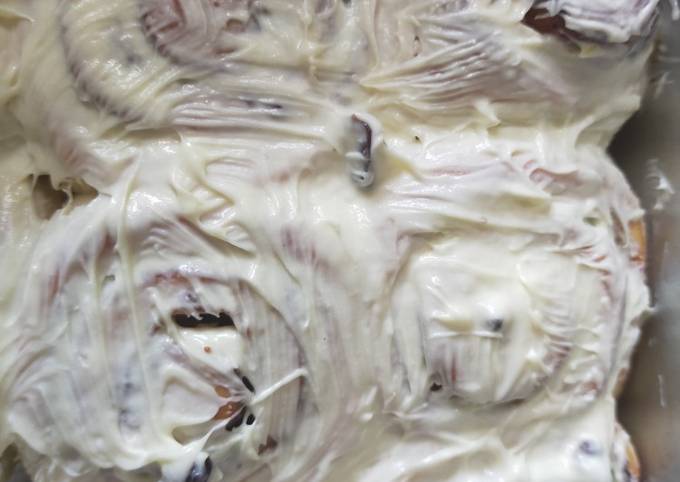 Resep Cinnamon roll with glaze yang Lezat