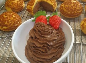 Foto resep 83. VLA DIPLOMAT COKLAT Isian/Filling Sus Crunchy
