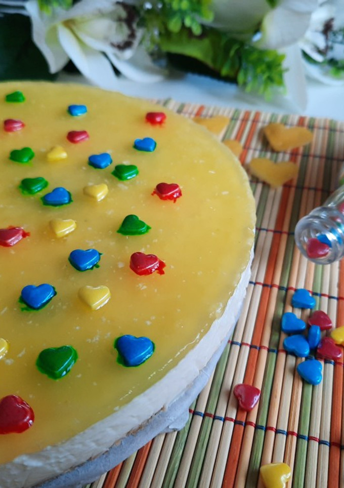 Una foto de Cheesecake de limón