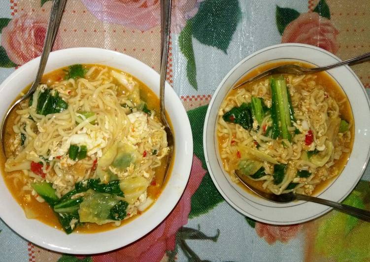 Resep Mie kuah  mantap oleh Idaman Cookpad