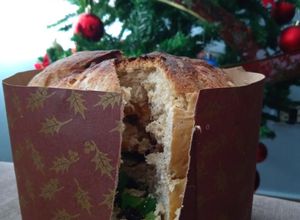 Una foto de Panetón o Pan Dulce Navideño