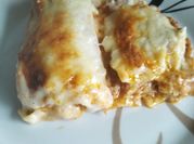 Una foto de lasagna de atun