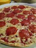 AMIEs Pizza with Spicy Salami