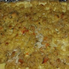 Homemade LOBSTER mac and cheese A picture of Homemade LOBSTER mac and cheese.