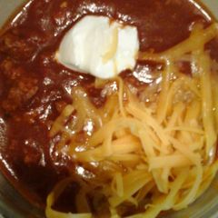 A picture of Easy Crock Pot Chili.