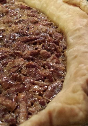 A picture of Charlie's Wicked Pecan Pie.