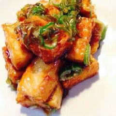 A picture of Simple Sweet & Spicy Atsuage Stir-Fry.