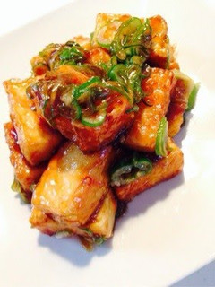 A picture of Simple Sweet & Spicy Atsuage Stir-Fry.