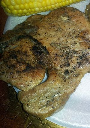 A picture of Braised Pork Chops.