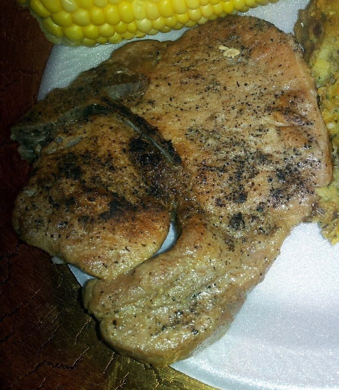 A picture of Braised Pork Chops.
