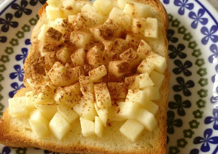 Apple Ginger Honey Toast