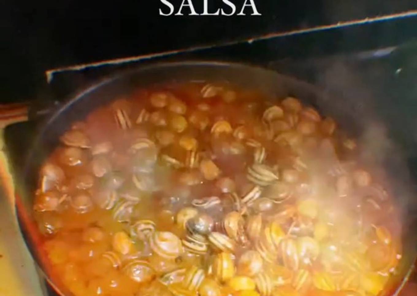 Caracoles en salsa