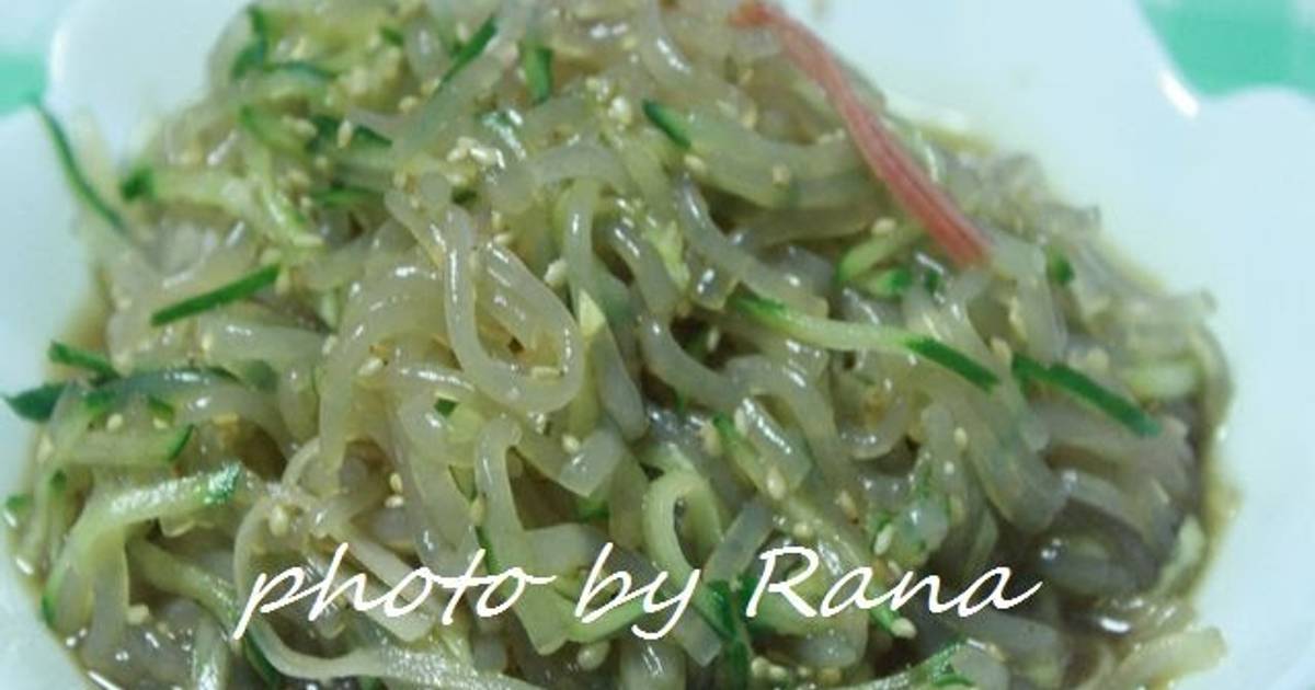 Chinesestyle Shirataki Noodles Salad Recipe by cookpad.japan Cookpad