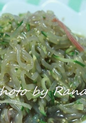 A picture of Chinese-style Shirataki Noodles Salad.
