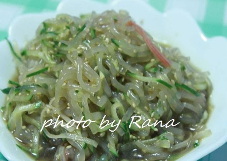 Recipe of Ultimate Chinese-style Shirataki Noodles Salad