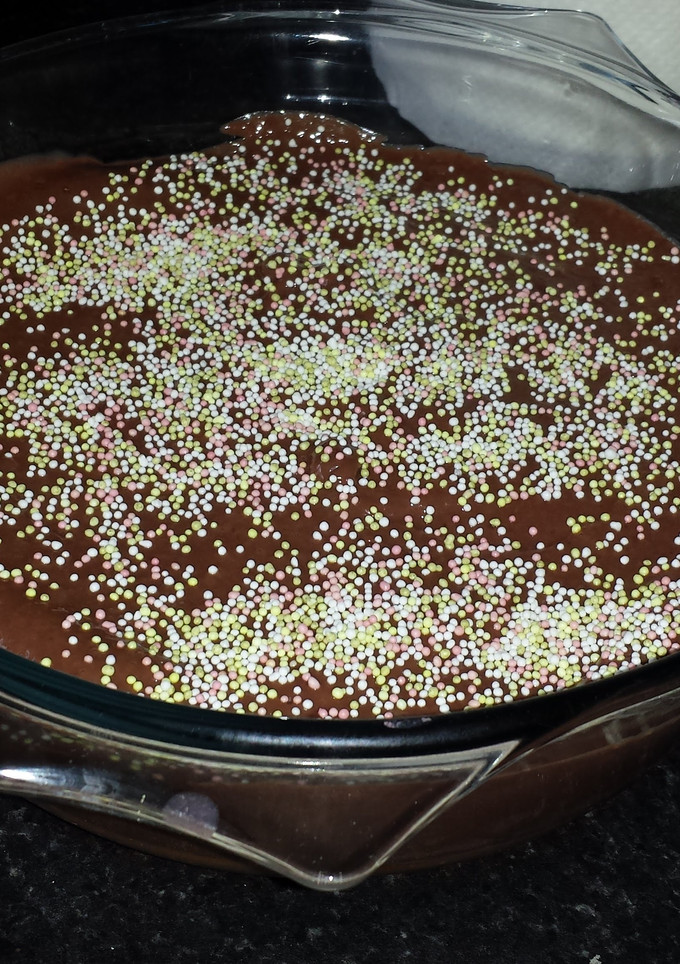 A picture of The Lazy Cake.