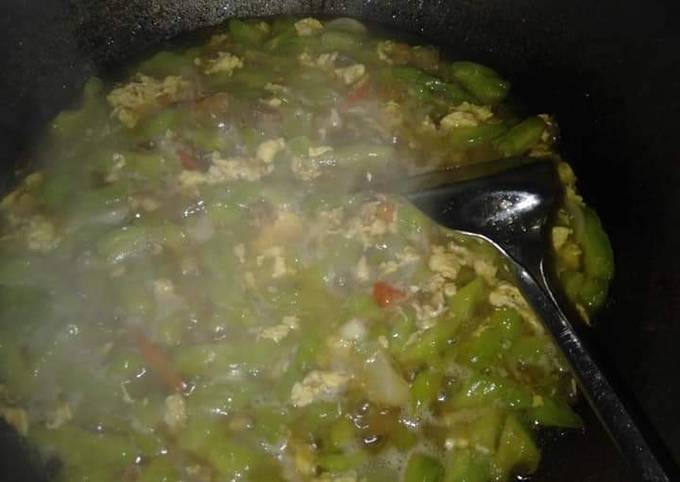 Cara Membuat Sayur pare tumis telor Anti Gagal