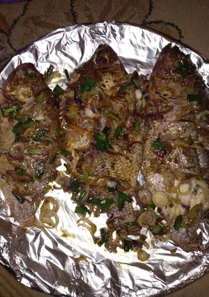 A picture of Grilled fish.