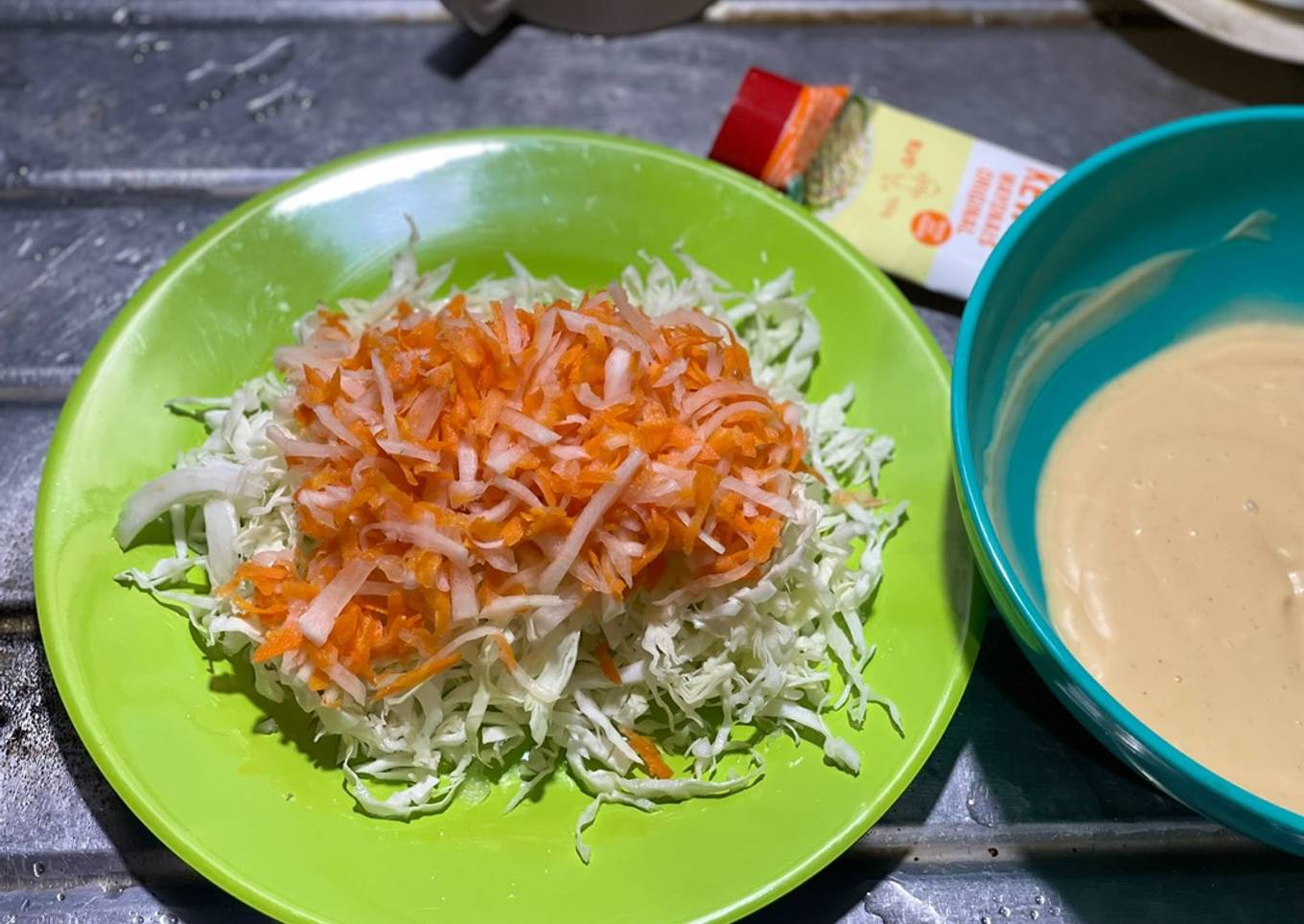 Salad Sayuran ala Hokben - resep kuliner nusantara