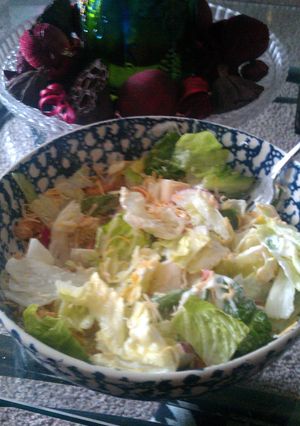 A picture of Fancy Luncheon Salad.