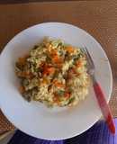 Risotto de verduras