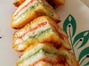 A picture of easy bread snack
