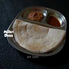 Millet Dosa with Onion Chutney-レシピのメイン写真