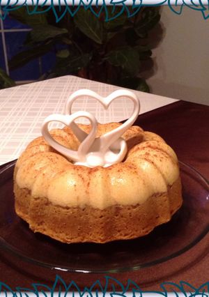 A picture of Flan Cake.