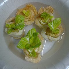 A picture of Bok choy.